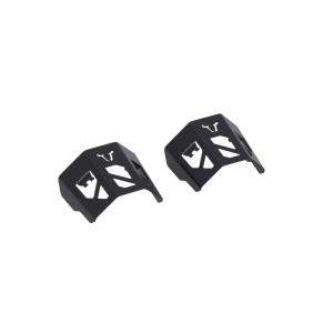 Protector de luces delanteras EVO Negro.