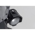 Protector de luces delanteras EVO Negro.