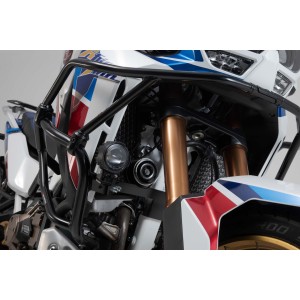 Luces de conducción EVO Negro. Honda CRF1100L/Adv. Sp. (19-). Anillo SBL.