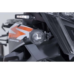 Soportes para luces Negro. KTM 1390 Super Adventure S / EVO (24-).