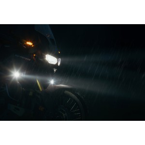 Set de luces antiniebla EVO Negro. BMW F 750 / 800 / 850 GS (17-).
