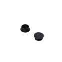 Tapones chasis protecciones laterales de motor Negros. Por par.