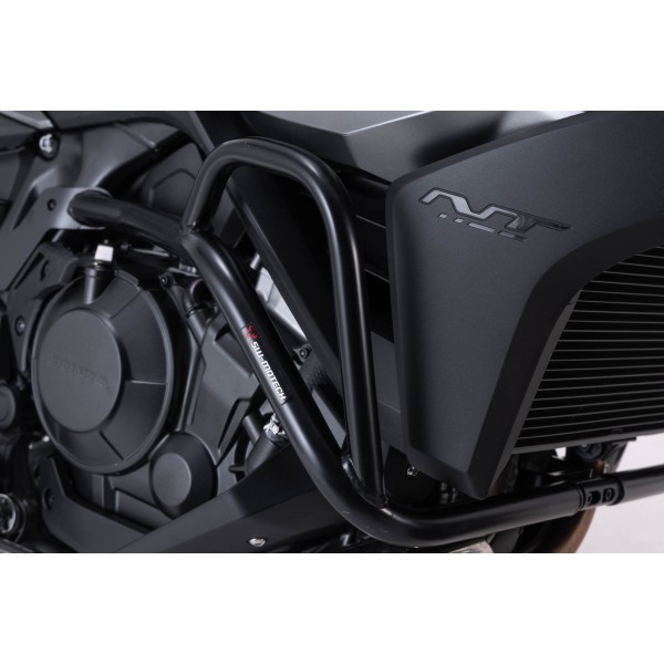Protecciones laterales de motor Negro. Honda NT 1100 (21-).