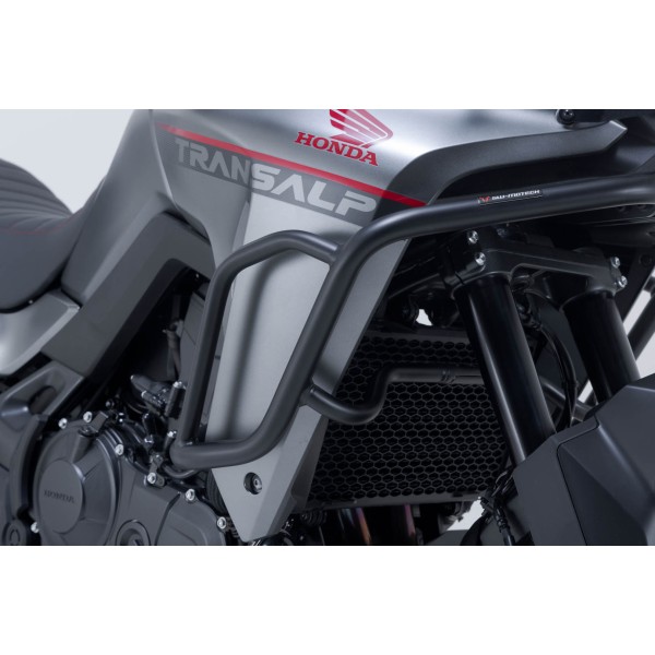 Protecciones laterales de motor Negro. Honda XL750 Transalp (22-).