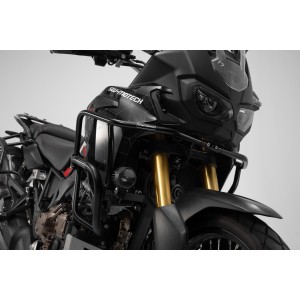 Protecciones superiores de motor Negro. Honda CRF1000L Africa Twin (15-).