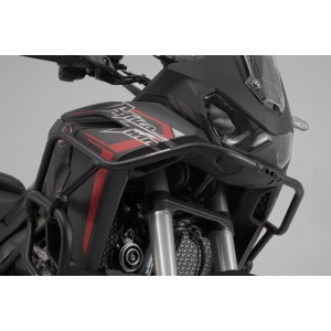 Protecciones superiores de motor Negro. Honda CRF1100L Africa Twin Adv (19-).