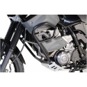 Protecciones laterales de motor Negro. Yamaha XT 660 Z Tenere (07-16).