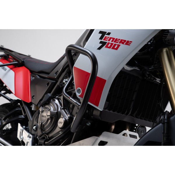 Protecciones laterales de motor Negro. Yamaha Teneré 700 (19-).