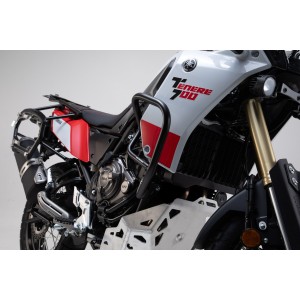 Protecciones laterales de motor Negro. Yamaha Teneré 700 (19-).