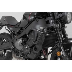 Protecciones laterales de motor Negro. Yamaha MT-09 / SP (20-), XSR900 (21-).