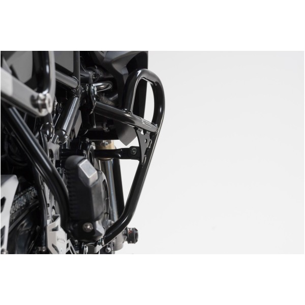 Protecciones laterales de motor Negro. BMW F 650/ 700/ 800 GS.