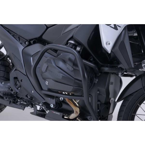Protecciones laterales de motor Negro. BMW R 1300 GS (23-), R 1300 R (25-).