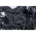 Protecciones laterales de motor Negro. BMW R 1300 GS (23-).