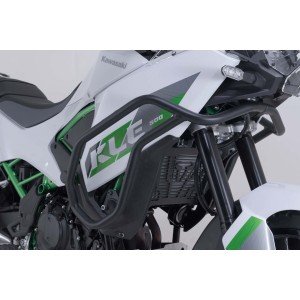 Protecciones laterales de motor Negro. Kawasaki KLE500 / KLE500 SE (26-).