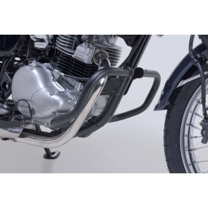 Protecciones laterales de motor Negro. Kawasaki W230 (24-).