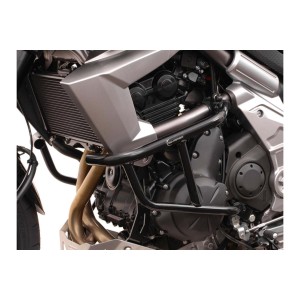 Protecciones laterales de motor Negro. Kawasaki Versys 650 (07-14).