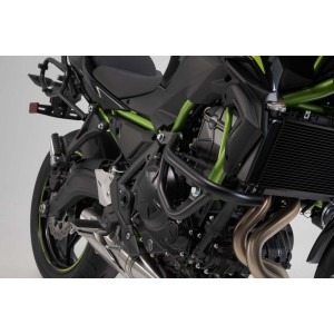 Protecciones laterales de motor Negro. Kawasaki Z650 / Z650RS / Z650 S.