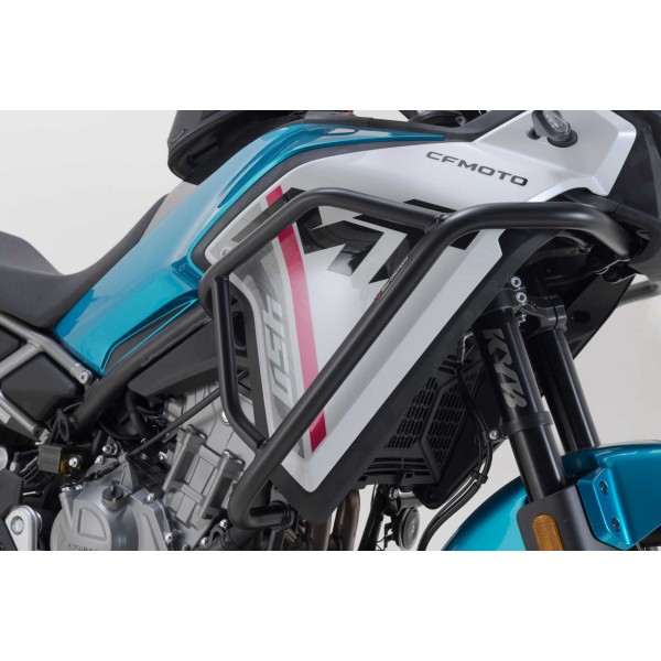 Protecciones laterales de motor Negro. CFMoto 450MT (23-).