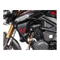 Protecciones laterales de motor Negro. Triumph Tiger 1200 Explorer (11-15).