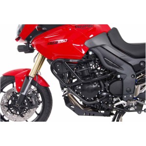 Protecciones laterales de motor Negro. Triumph Tiger 1050 (06-12) / SE (11-12).