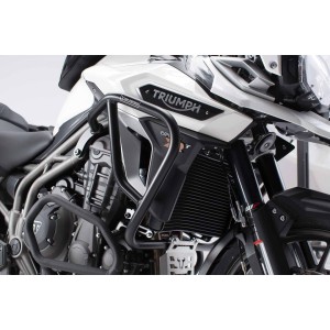 Protecciones laterales de motor Negro. Triumph Tiger 1200 / Explorer (15-).