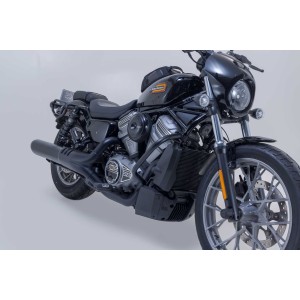Protecciones laterales de motor Negro. Harley-Davidson Nightster / Special.