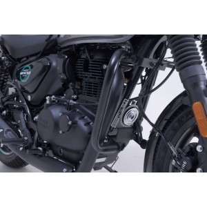 Protecciones laterales de motor Negro. Royal Enfield HNTR 350 (23-).