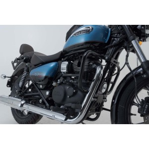 Protecciones laterales de motor Negro. Royal Enfield Meteor 350 (19-).