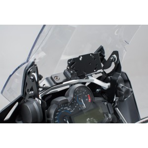 Refuerzo parabrisas Negro. BMW R 1200 GS (12-), R 1250 GS (18-).