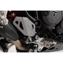 Protector de talón derecho Plateado. Triumph Tiger 900/GT/Rally/Pro (19-23).