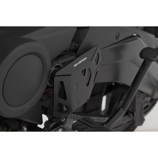 Protector de talón izquierdo Negro. Harley-Davidson Pan America (21-).