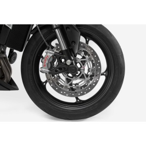Kit de topes anticaidas para el eje delantero Negro.V-Strom 1000, V-Strom 1050, MT-10/SP.