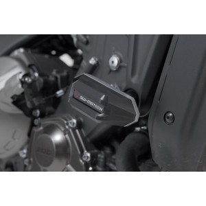 Kit de tope anticaidas Negro. Yamaha Tracer 9 / GT (20-) / GT+ (22-).
