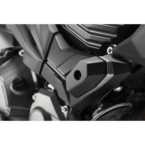 Kit de topes anticaidas Negro. Kawasaki Z 800 (12-16).