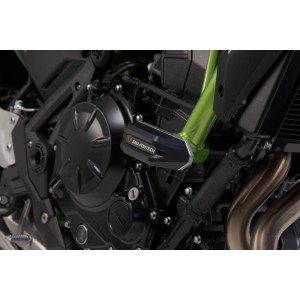 Kit de topes anticaidas Negro. Kawasaki Z650 / Z650RS / Z650 S.