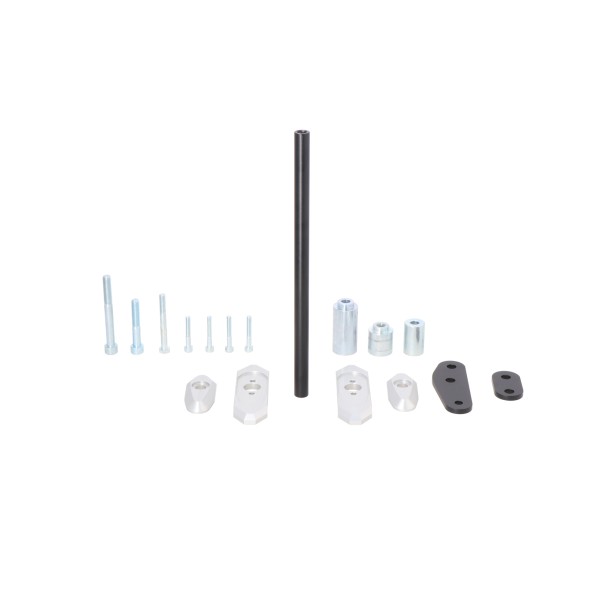 Soporte para tope anticaidas Negro. Kawasaki ER-6n (11-17).