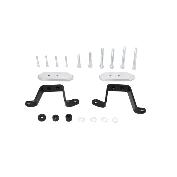 Kit de fijación de tope anticaidas Negro. Kawasaki Ninja 1000SX, 1100 SX/SE.