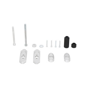 Soporte para tope anticaidas Plateado. Kawasaki Ninja ZX4-RR (23-).