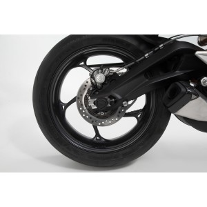 Kit de topes anticaidas para el eje trasero Negro. Street Triple (12-), Daytona (13-17).