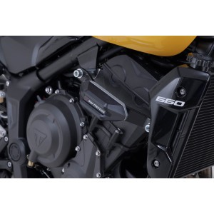 Kit de topes anticaidas Negro. Triumph Trident 660/800, Tiger 660 (21-).