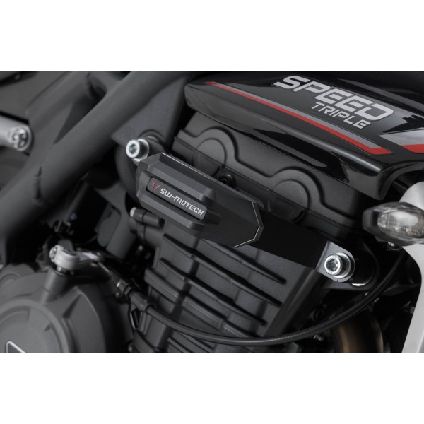 Kit de topes anticaidas Negro. Triumph Speed Triple 1200 RS / RX (21-).