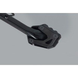 Extensión para caballete lateral Negro/plateado. Modelos Suzuki.