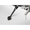 Extension para caballete lateral Negro/Plateado. Yamaha MT-09 Tracer, XSR900/Abart.