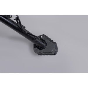 Extension para caballete lateral Negro/Plateado. Kawasaki KLE500 / KLE500 SE (26-).