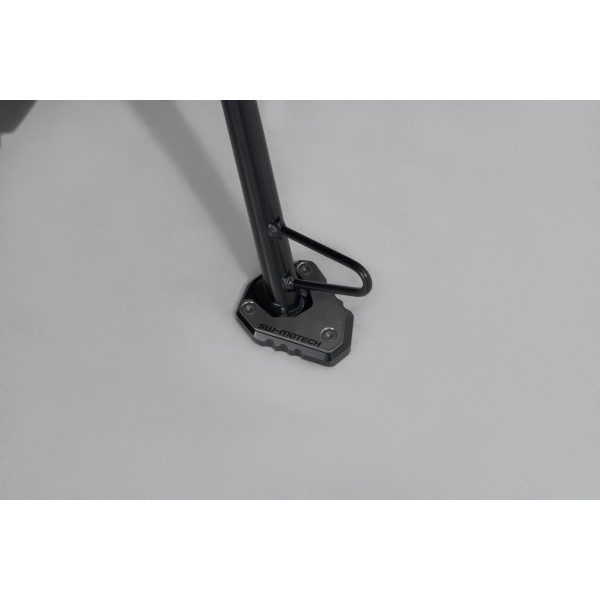 Extension para caballete lateral Negro/plateado. Modelos Kawasaki.