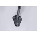 Extension para caballete lateral Negro/plateado. Versys 1000 (14-) / 1100 (24-).