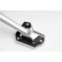 Extension para caballete lateral Negro/plateado. Triumph Tiger Explorer (11-15).