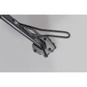 Extension para caballete lateral Negro/plateado. Moto Guzzi V85 TT (24-).
