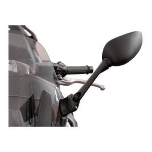 Extensión de retrovisor Perfil. Negro. Honda CBF600S, CBF1000/ F.
