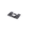 Placa adaptadora derecha para SysBag WP S Negro.